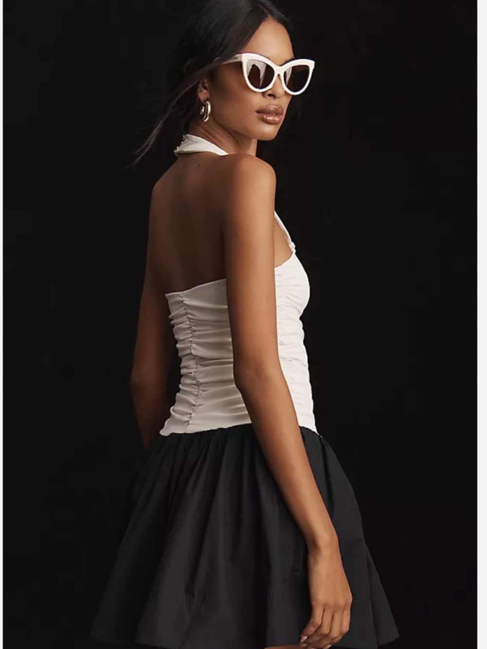 NWT Anthropologie Maeve Halter Twofer Dress - Picture 2 of 9